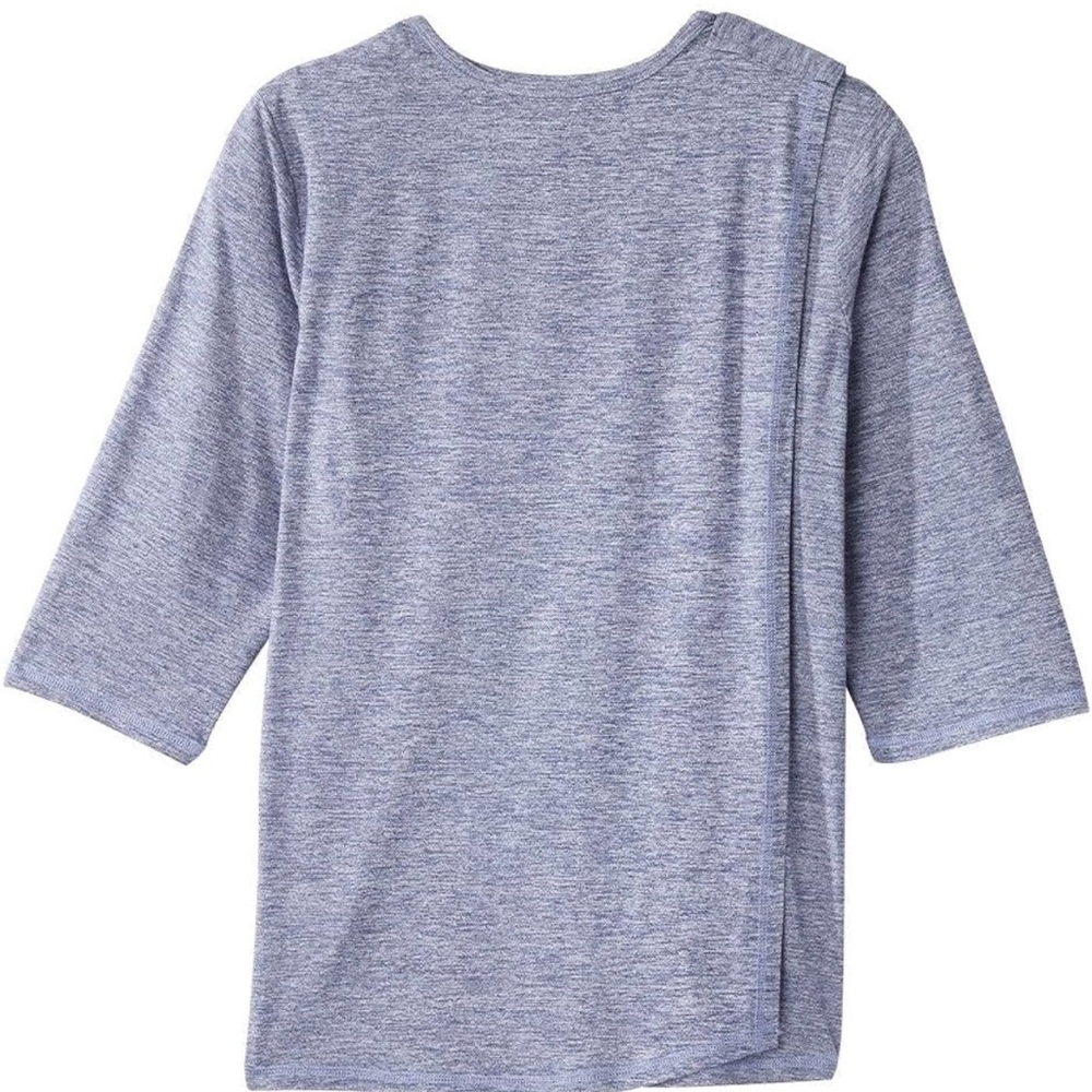 Silvert’s Women’s Open Back Adaptive Active Crew Neck Top for Seniors